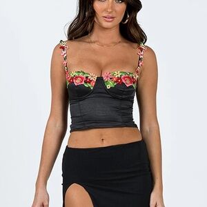Black Princess Polly top size 2